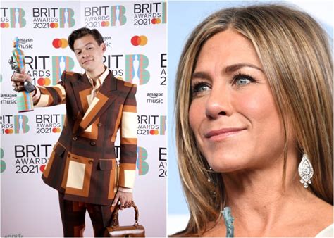 jennifer aniston gucci|Jennifer Aniston Wears Same Suit as Harry Styles: pics .